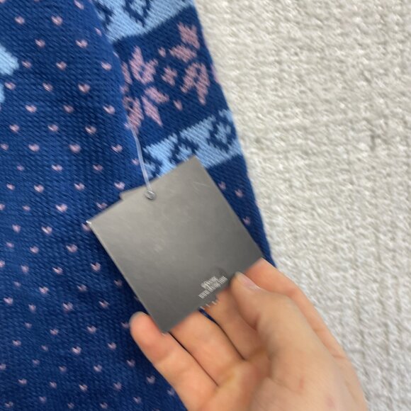 Disney Lilo & Stitch Holiday Ugly Stichmas Christmas Knit Sweater Women L Read* - Picture 6 of 16